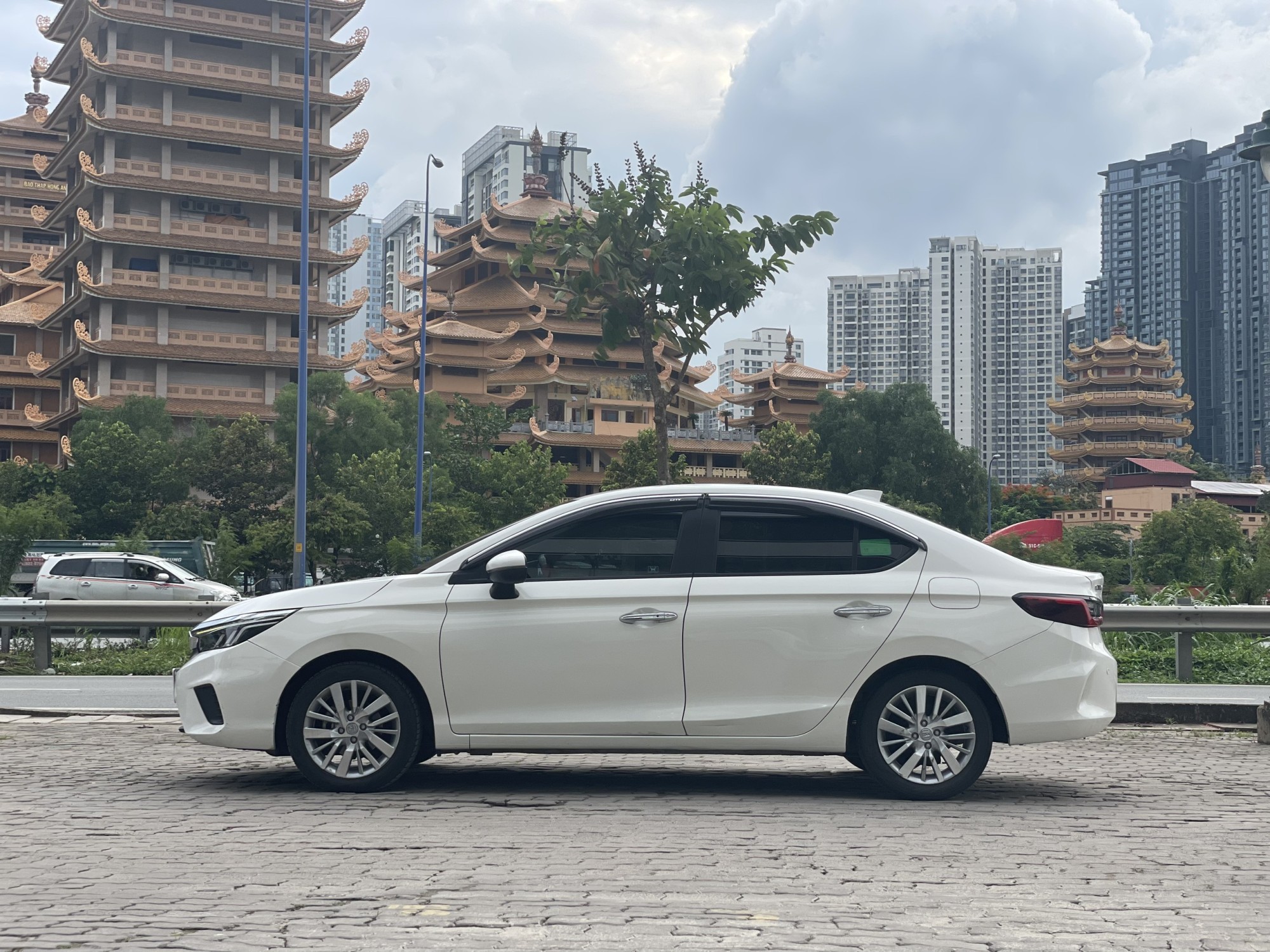 ĐÃ BÁN - USED CAR - HONDA CITY L 2022 - Màu trắng - Odo 55.800km